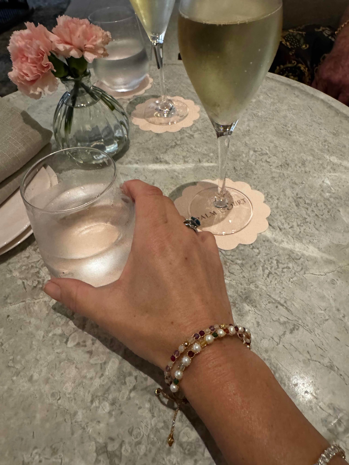 Handcrafted macramé gemstone bracelets from Bali