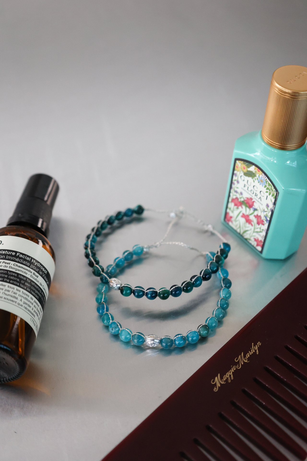 Samapura gemstones flatlay