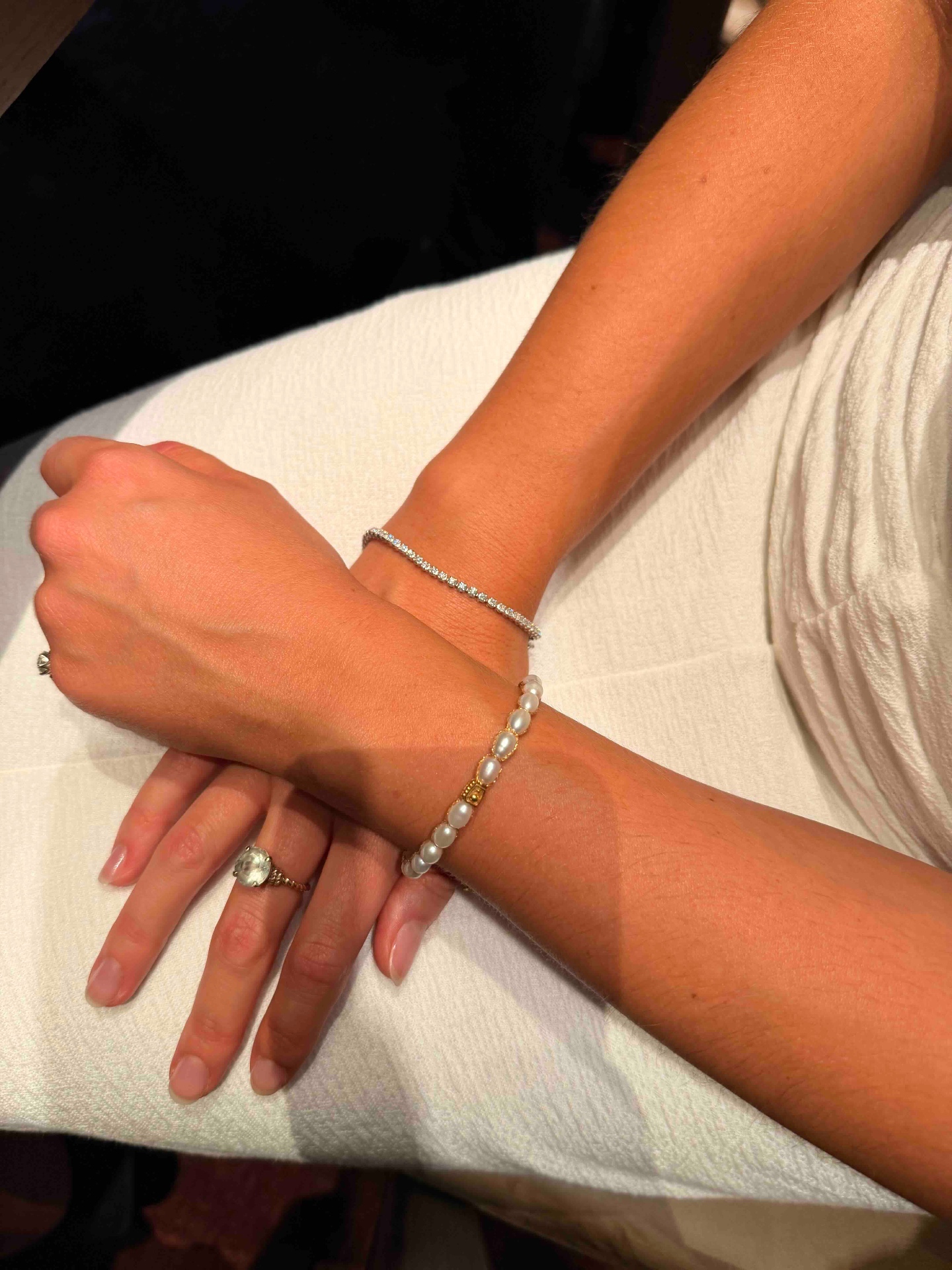 Pearl bracelets