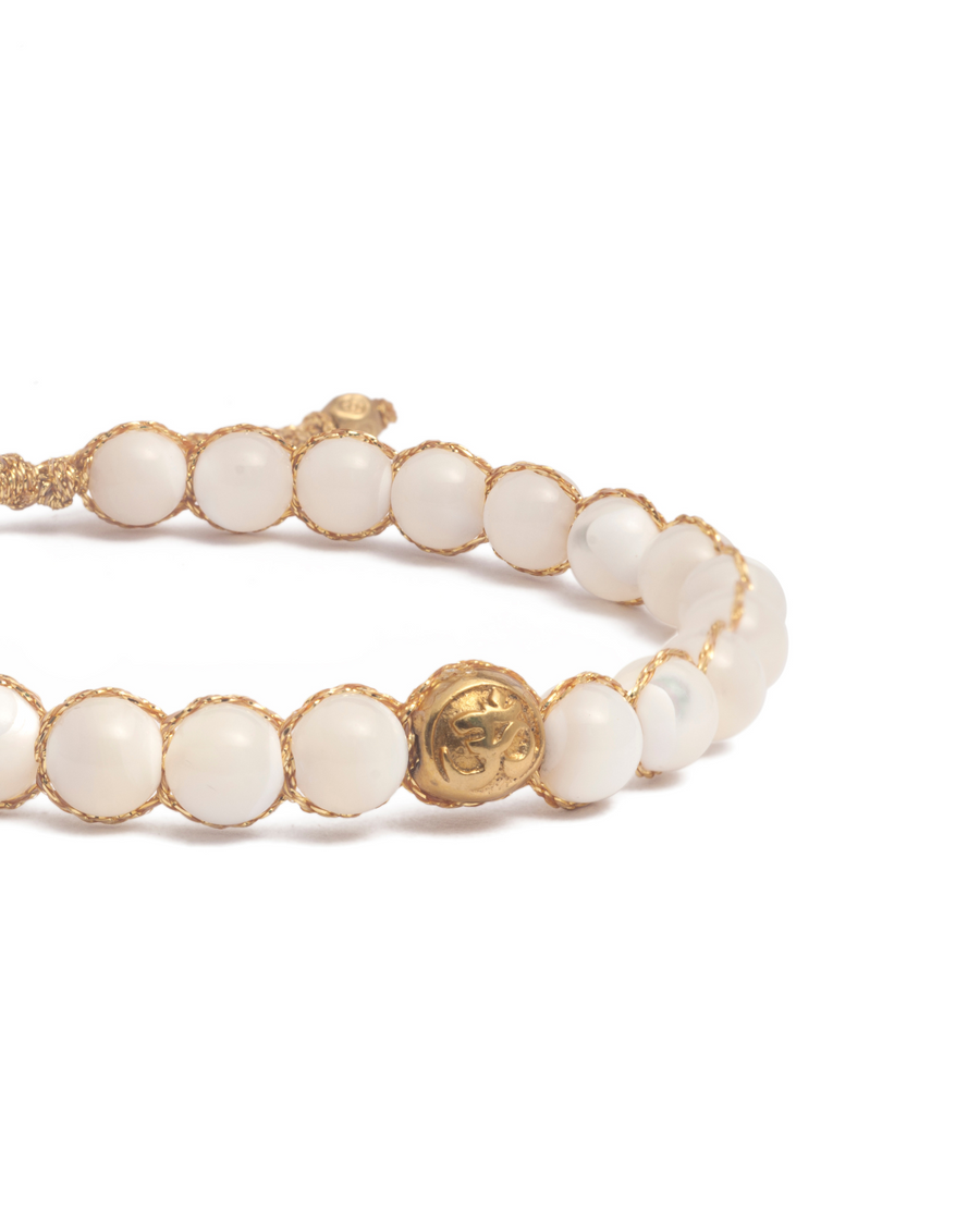 Sea Shell 6mm Bracelet | Gold