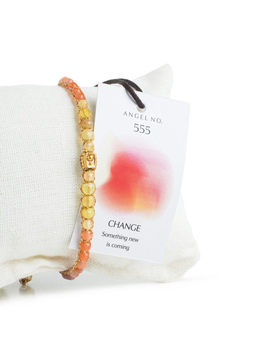 Change Angel No. 555 Bracelet | Gold