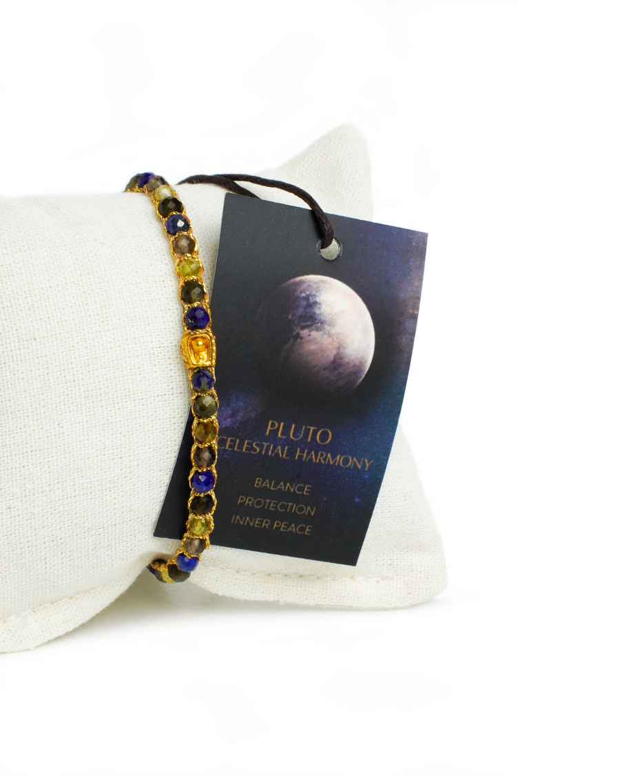 Pluto Celestial Harmony Bracelet | Gold