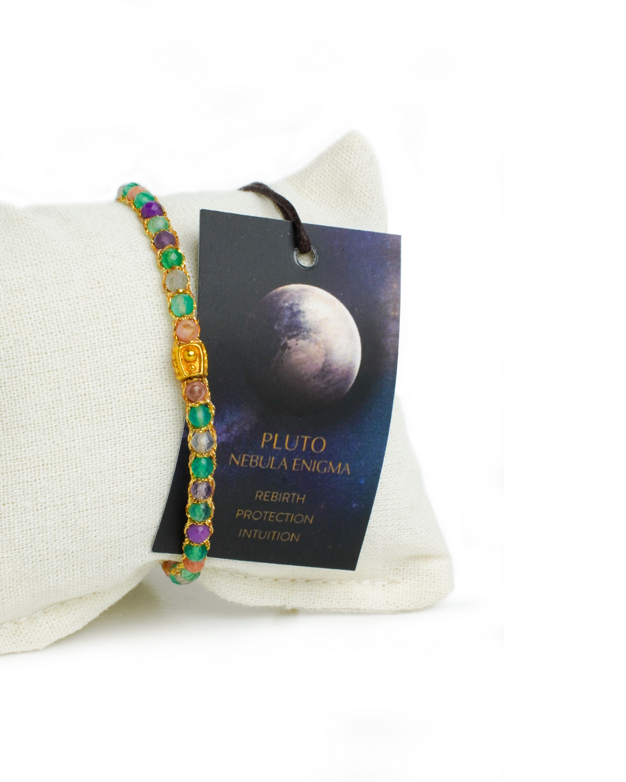 Pluto Nebula Enigma Bracelet | Gold