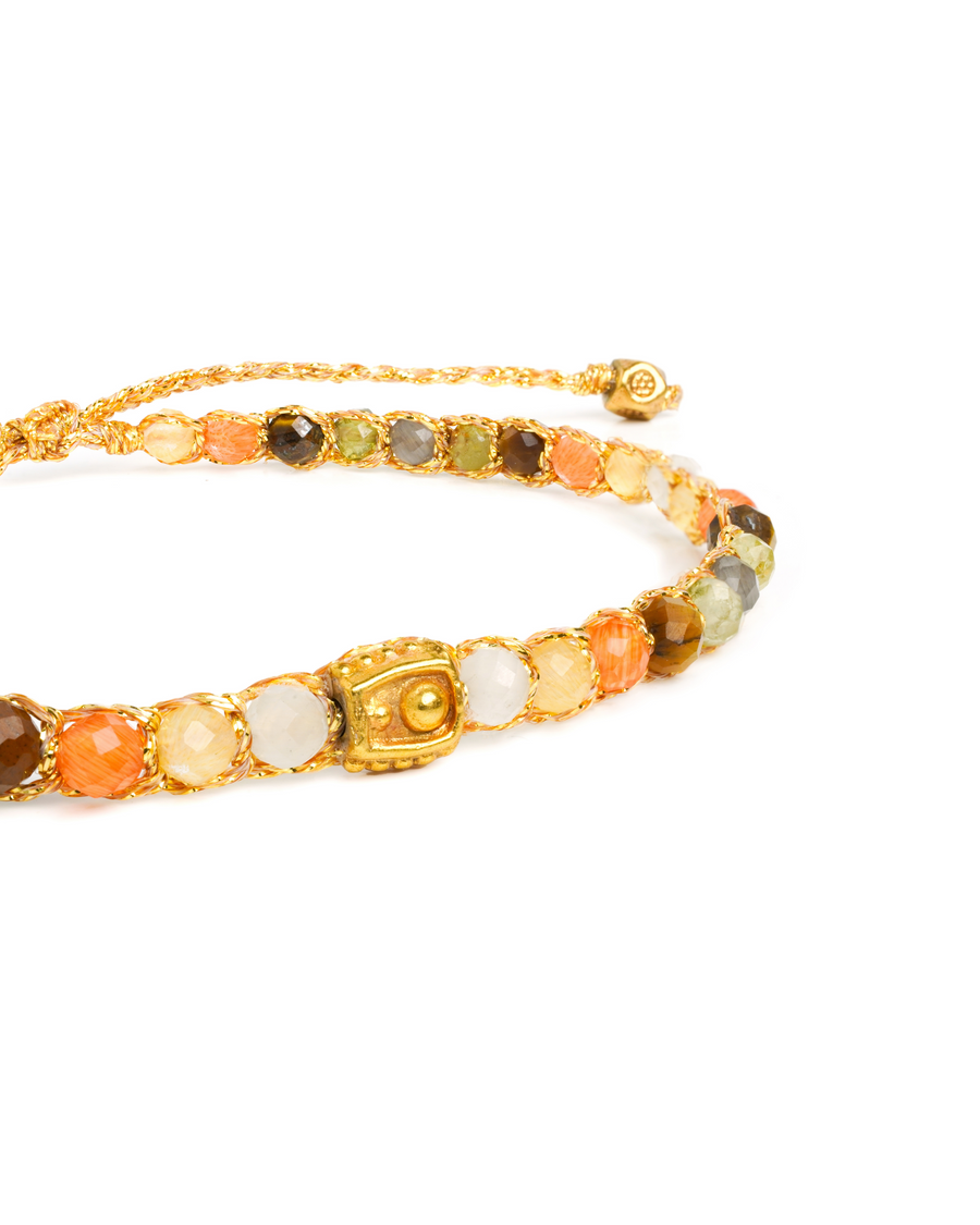 Sun Golden Eclipse Bracelet | Gold