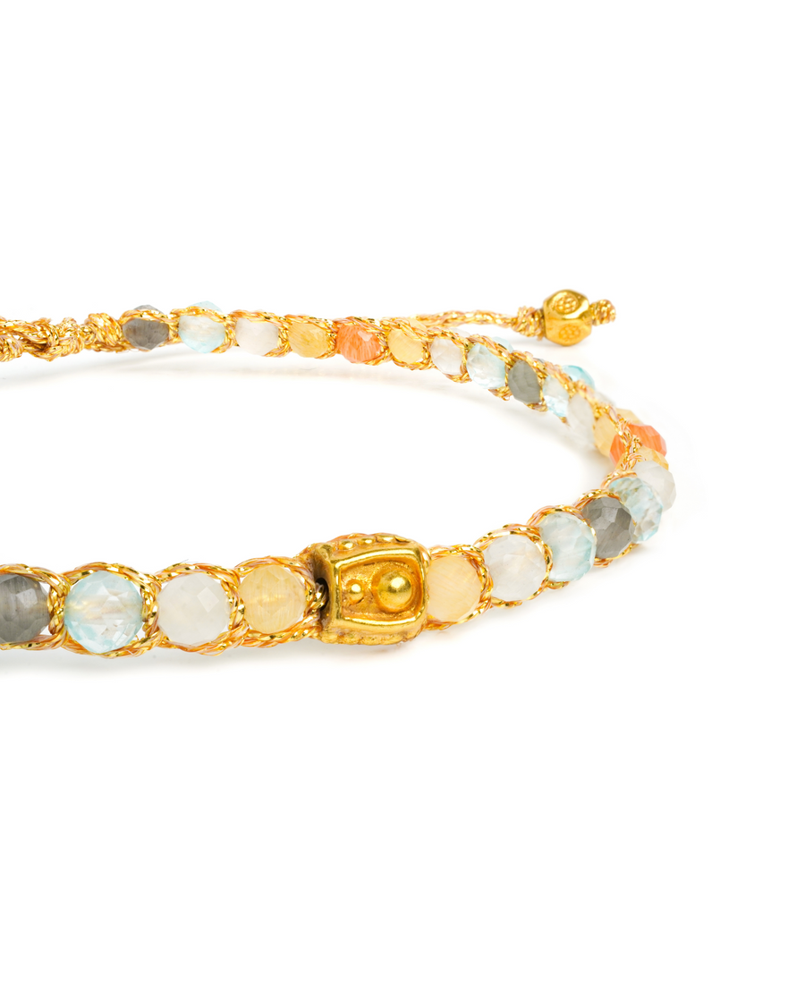 Sun Solar Flare Bracelet | Gold