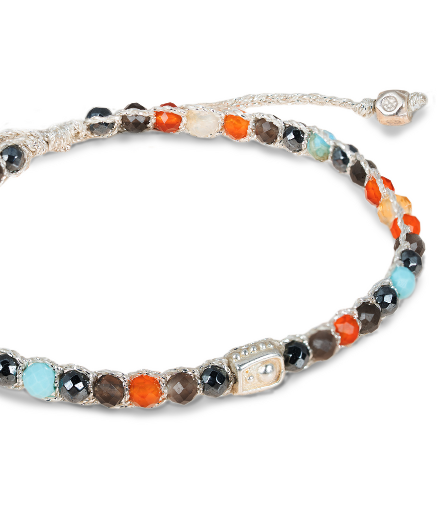 Rising Glow  Bracelet  | Silver