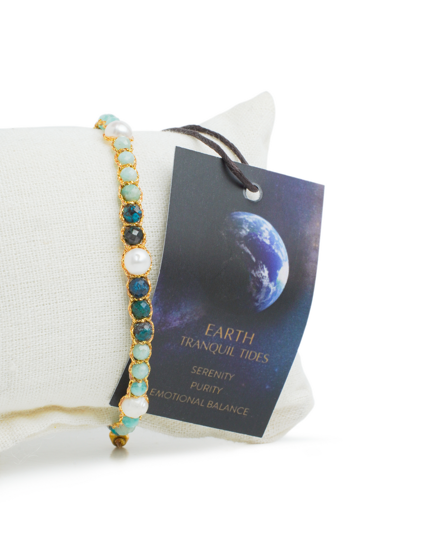 Earth Tranquil Tides Bracelet | Gold