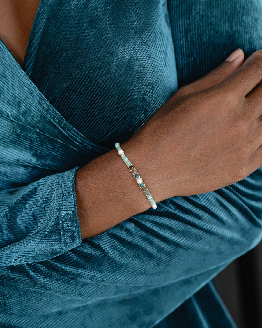 Earth Tranquil Tides Bracelet | Gold