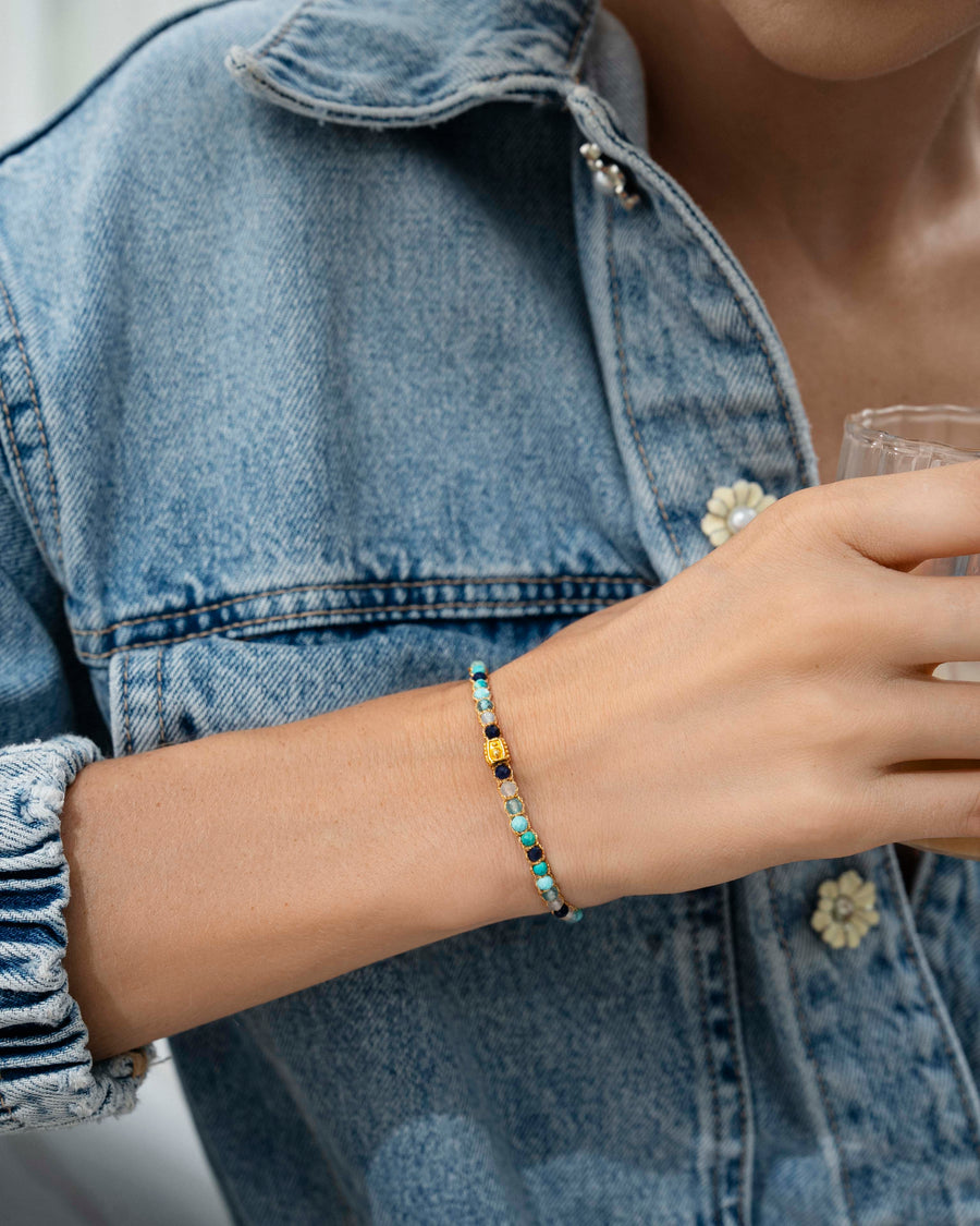 Enough Bracelet  |  Gold