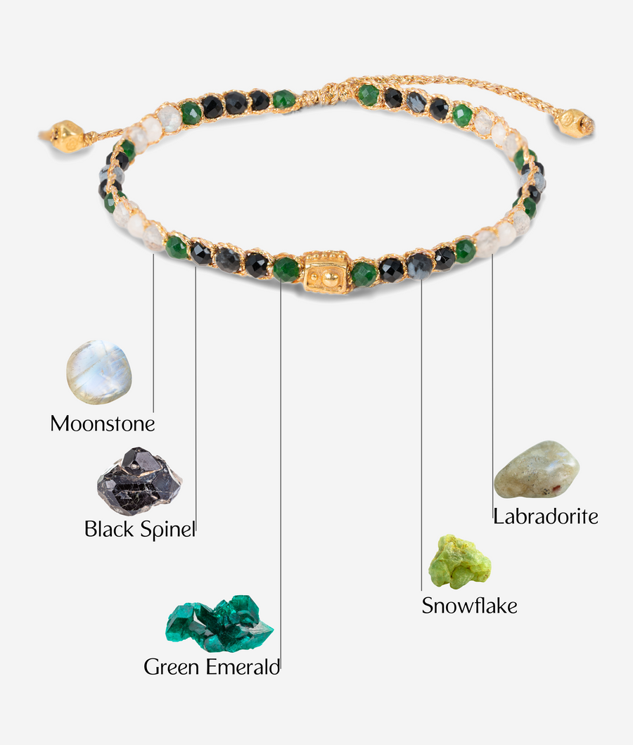 Raw Bracelet  | Gold