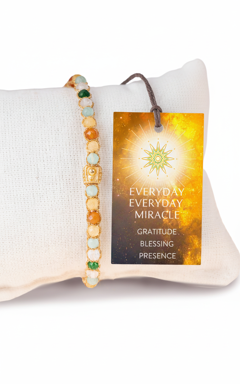 Everyday Miracle Bracelet | Gold