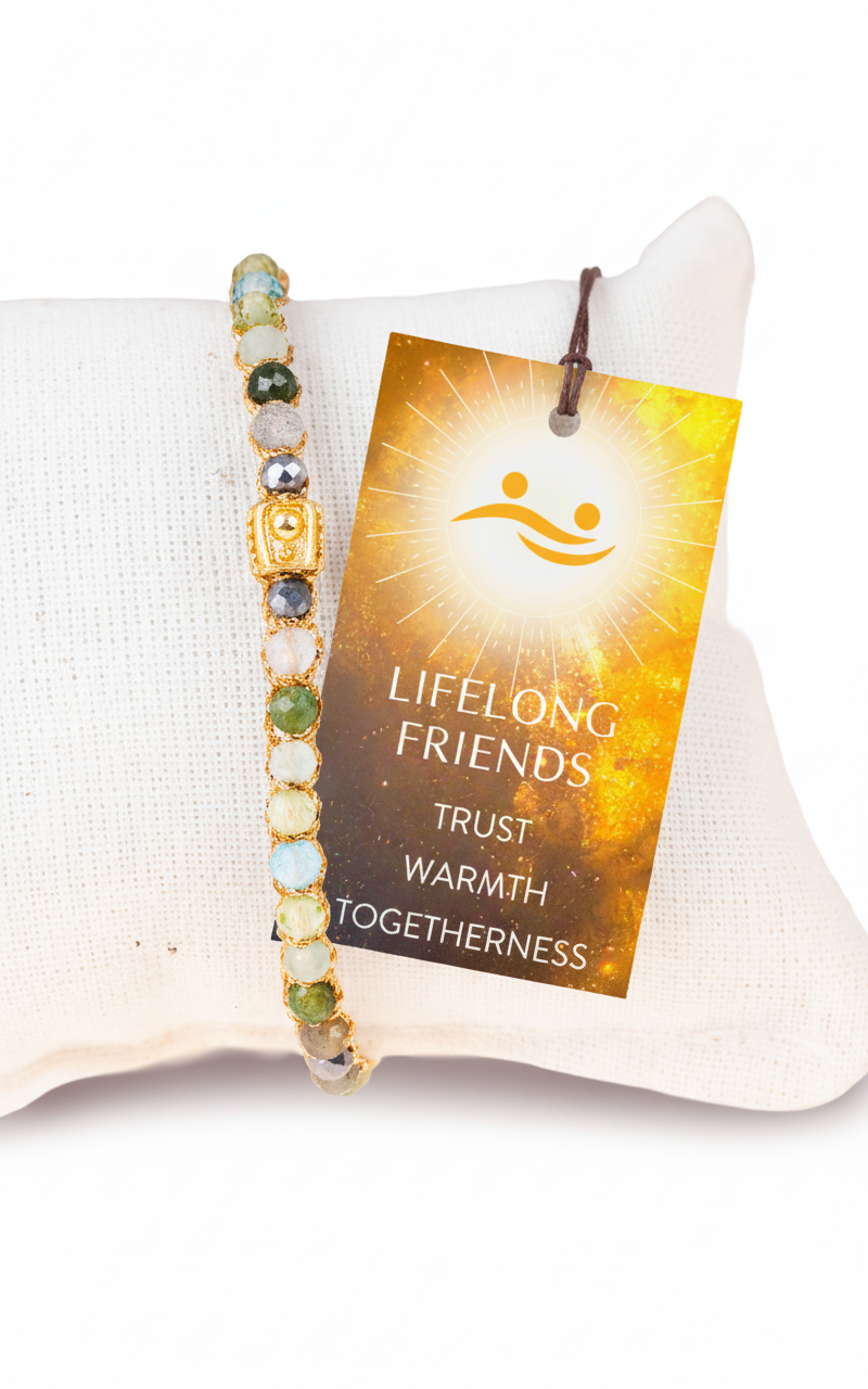 Lifelong Friends  Bracelet | Gold