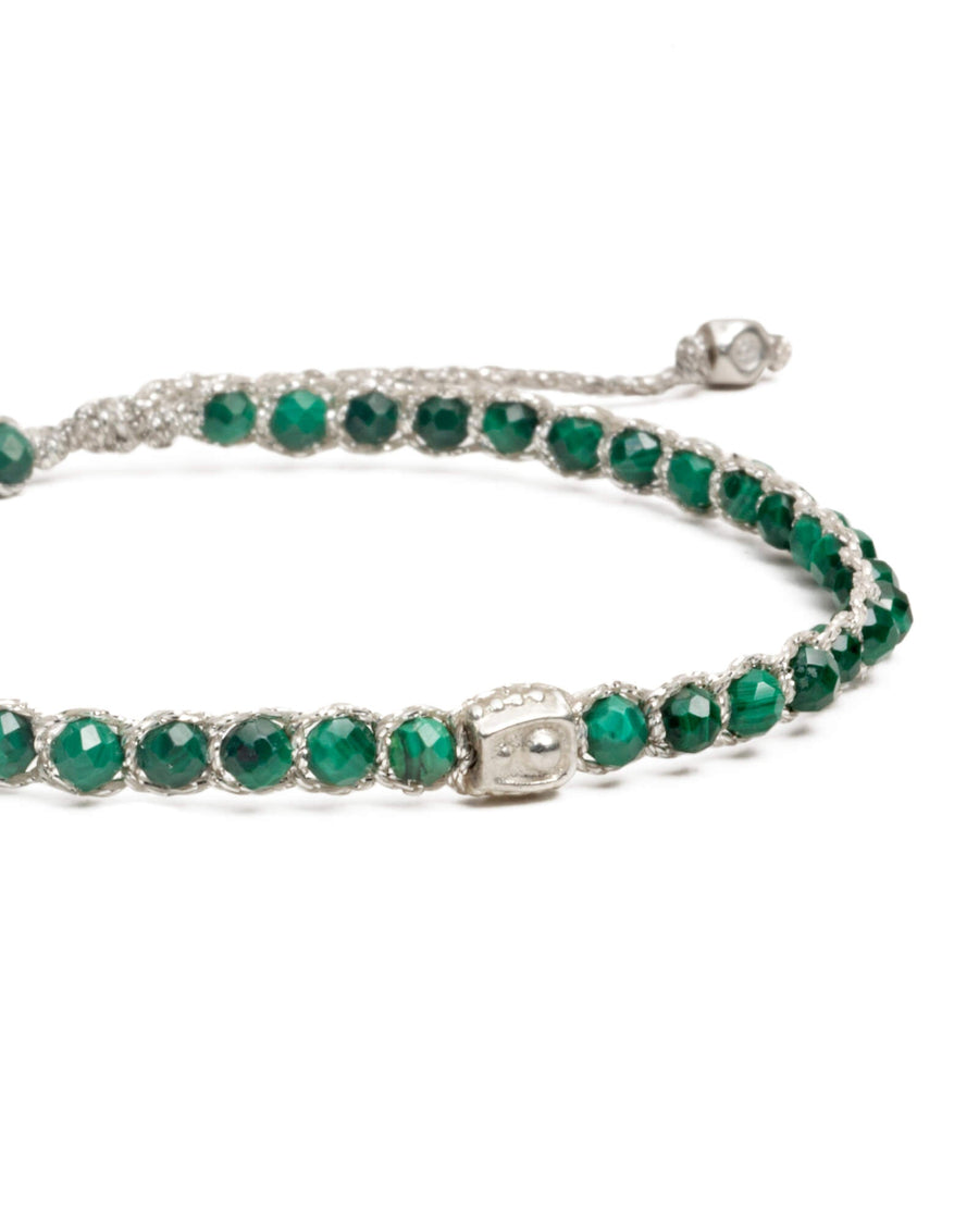 Malachite Bracelet | Silver