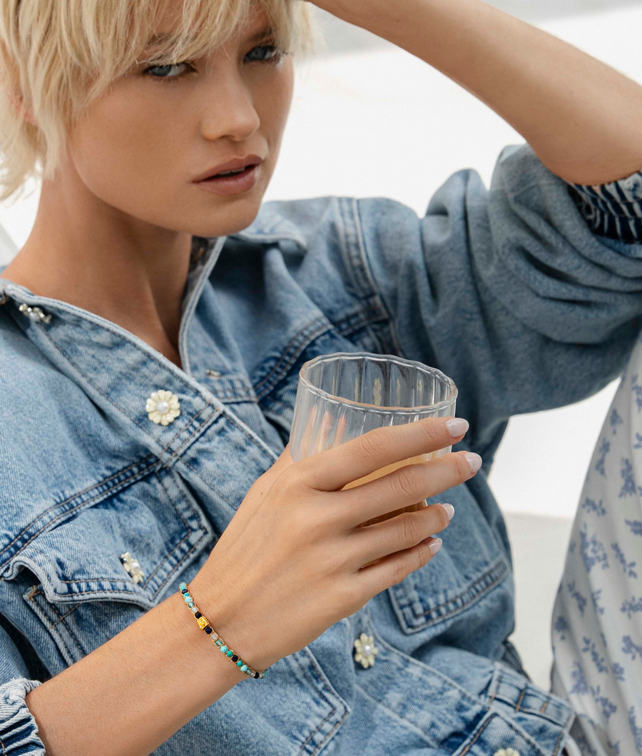 Enough Bracelet  |  Gold
