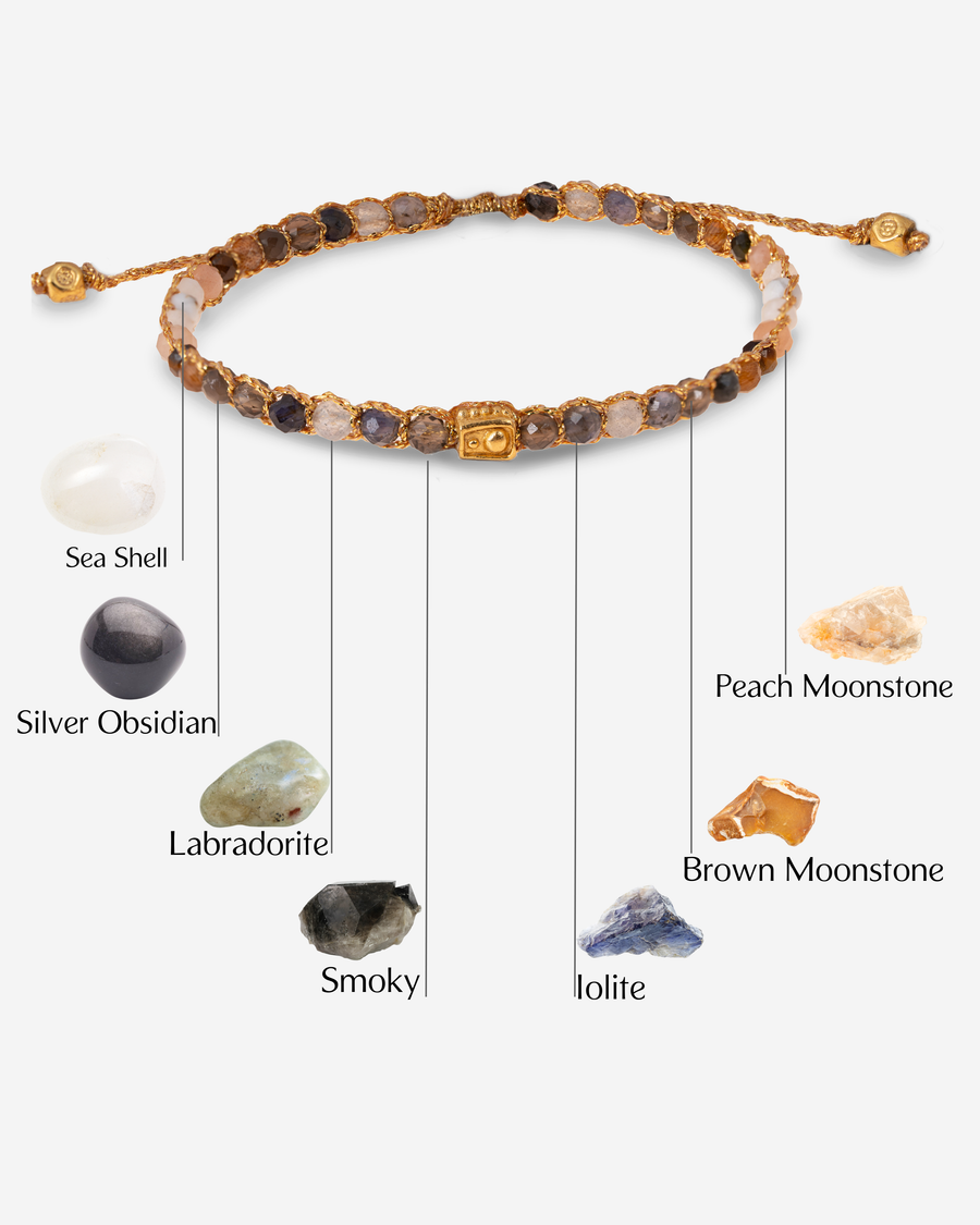 Moving On  Bracelet | Gold