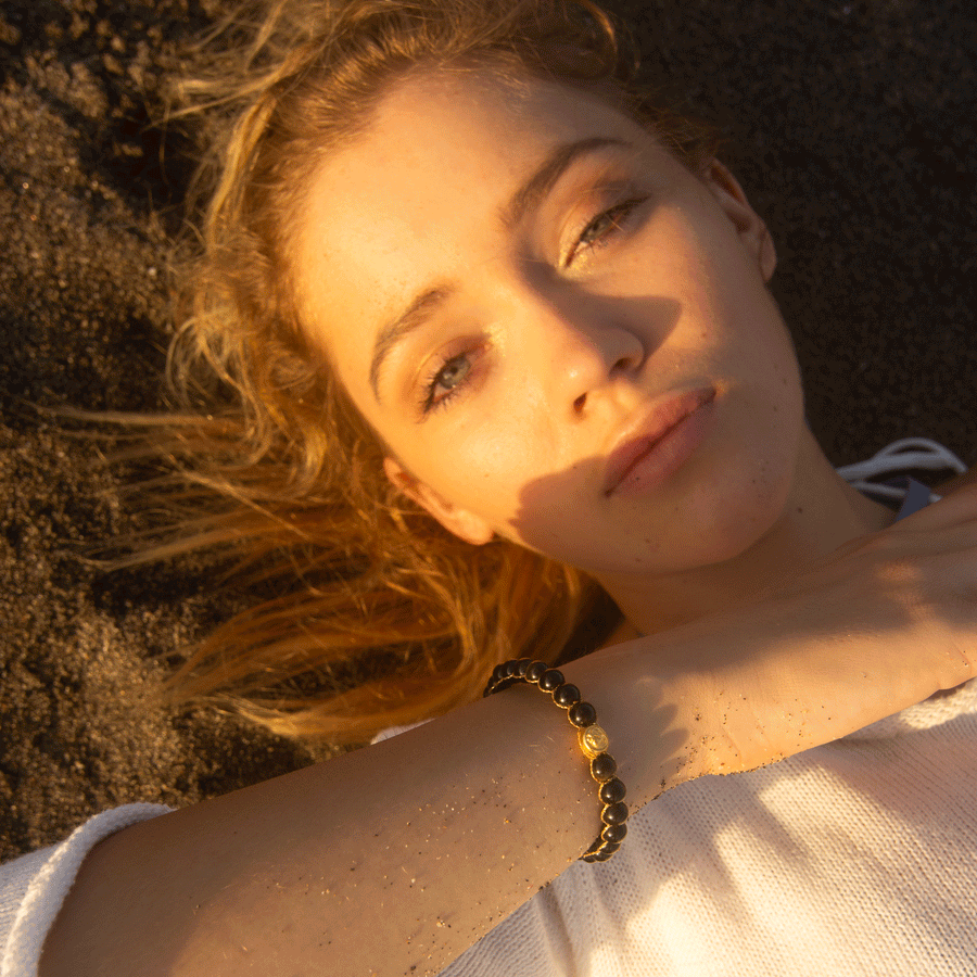 Golden Obsidian 6mm Bracelet | Gold