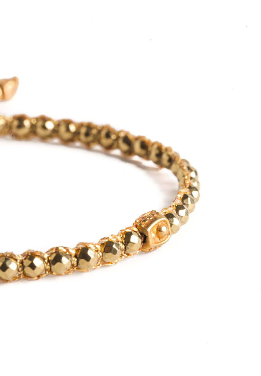 Pyrite Vintage Bracelet | Gold