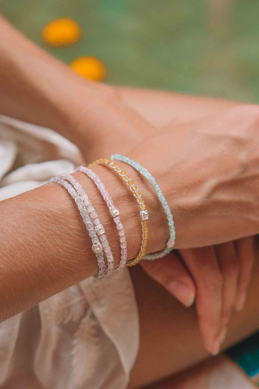 Summer Stack  Bracelets | Silver