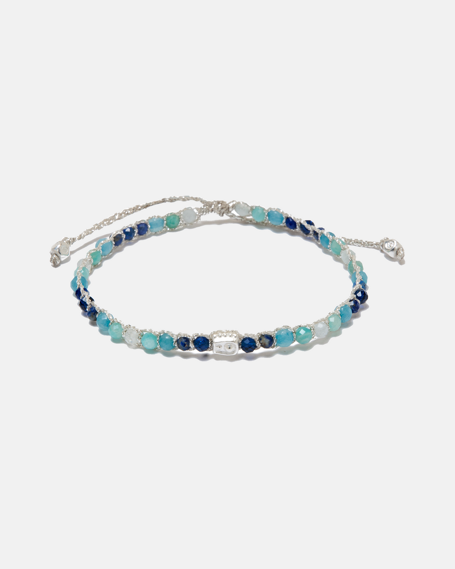 Ombre Blue River Bracelet | Silver