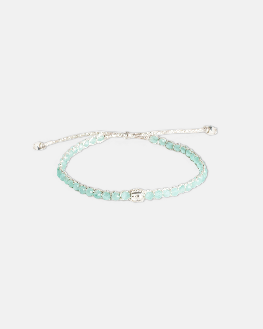 Chalcedony Bracelet | Silver