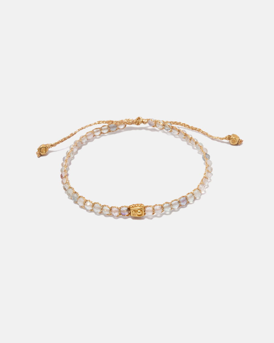 Flourite Bracelet | Gold
