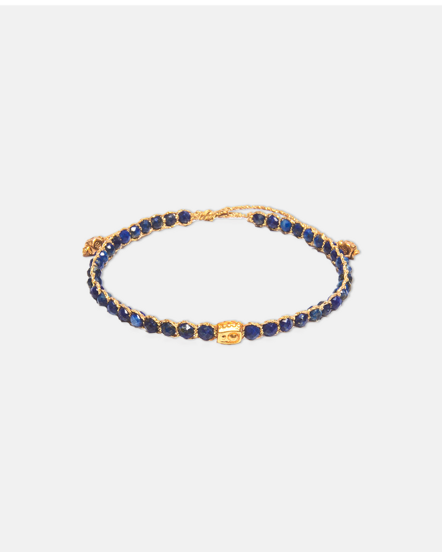 Lapis Lazuli Bracelet | Gold