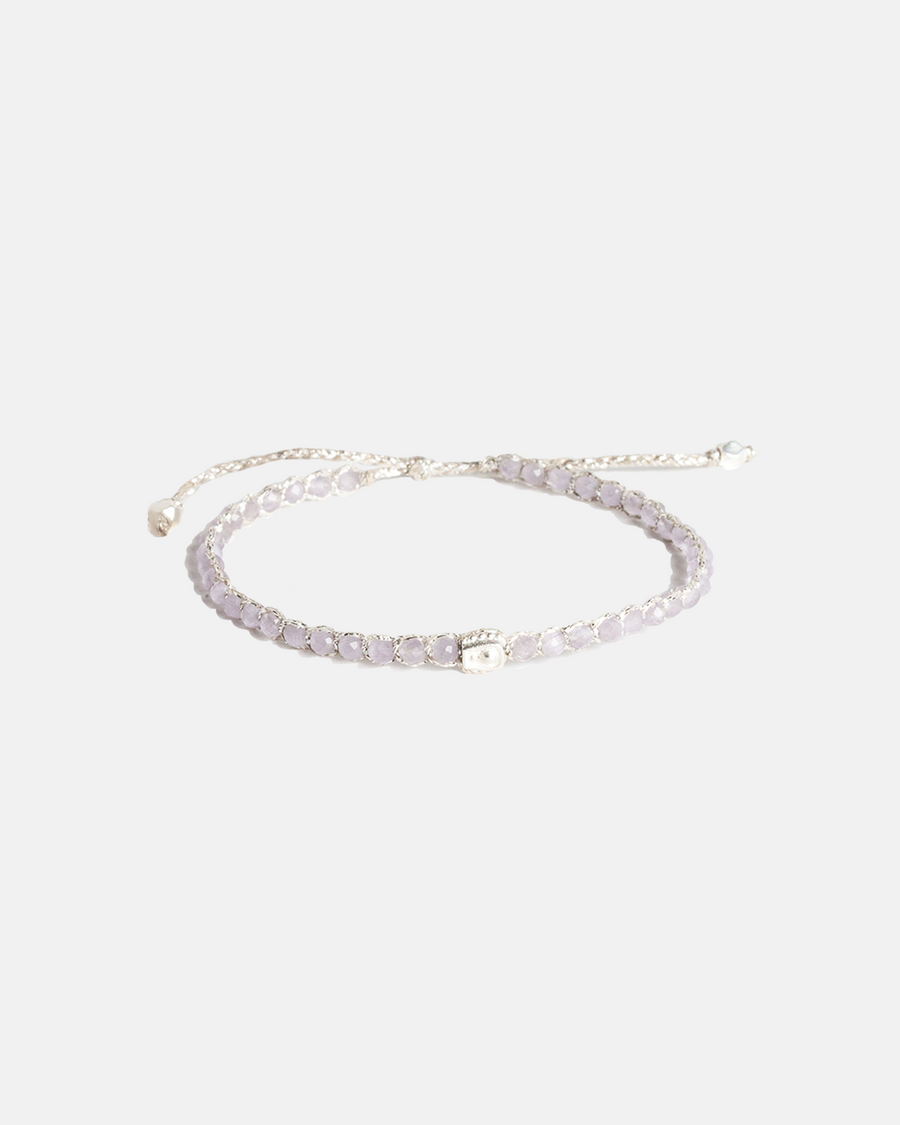 Lavender Amethyst Bracelet | Silver
