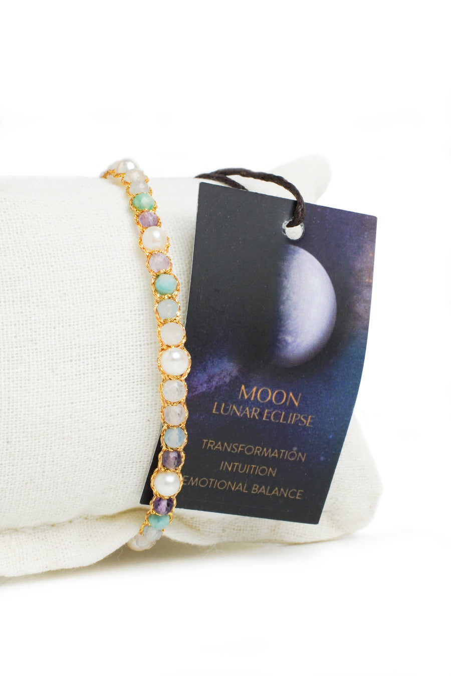 Moon Lunar Eclipse  Bracelet | Gold