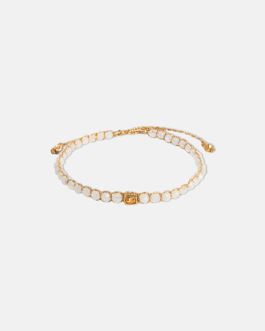 Moonstone Bracelet | Gold