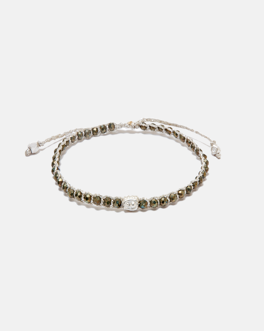 Original Pyrite Bracelet | Silver