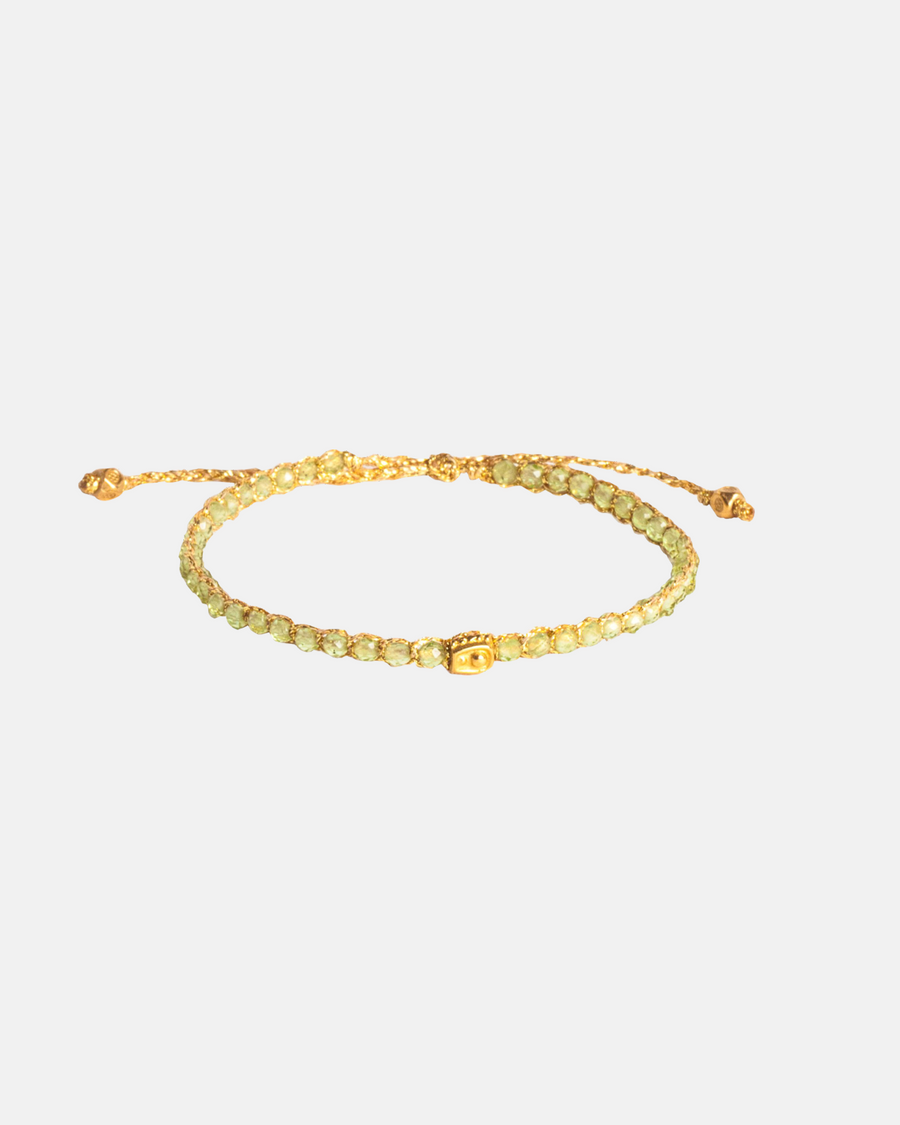 Peridot Bracelet | Gold