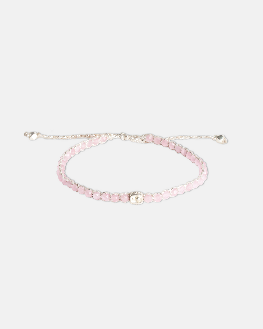 Pink Tourmaline from Mozambique Bracelet | Silver