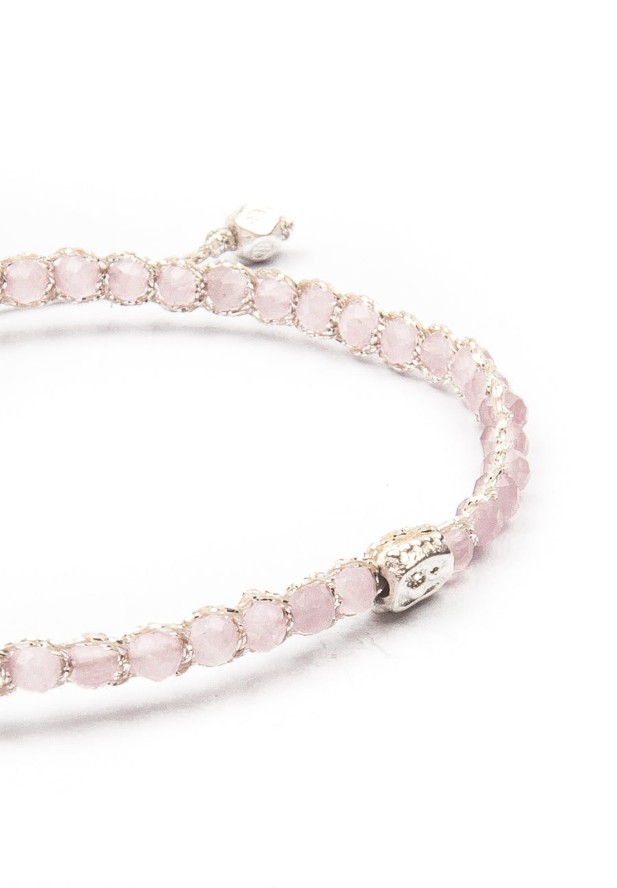 Pink Tourmaline from Mozambique Bracelet | Silver