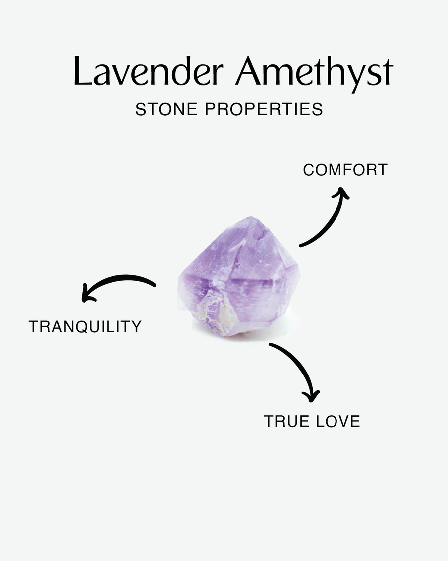 Lavender Amethyst Bracelet | Gold