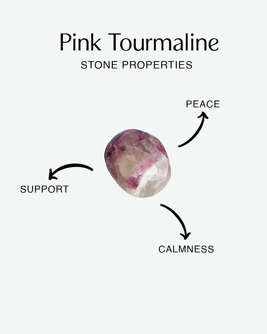 Pink Tourmaline Bracelet from Sri Lanka | Silver